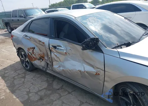 2023 Hyundai Elantra Sel из США, поврежденный, VIN 5NPLS4AG5PH107617